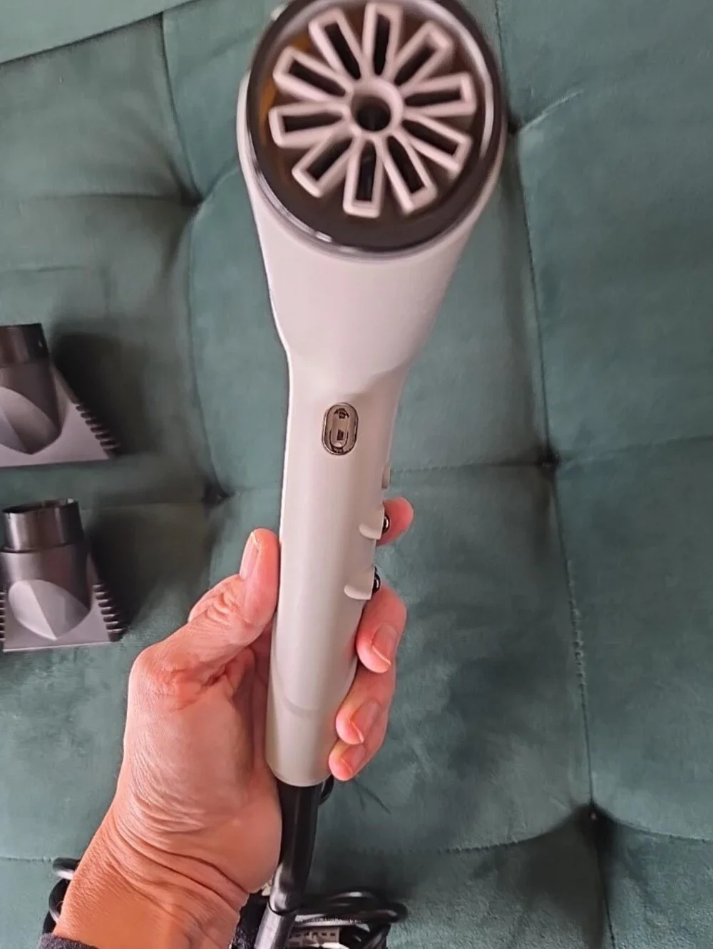 BaBylissPRO Nano Titanium Dual Ionic Hair Dryer Gray BNT9100GY Limited Edition